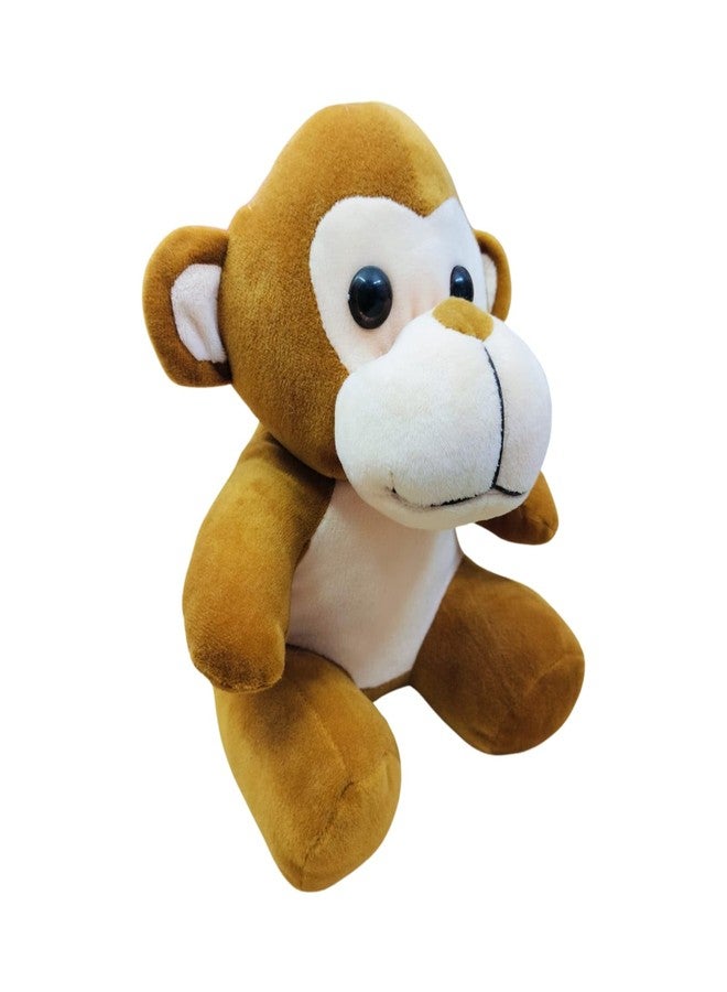 Stuff Tree Monkey Soft Toy Brown for Baby, Plush Toy, Light Weight Aniaml Home Decor - Image 2